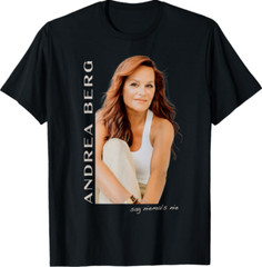 Andrea Berg Sag Niemals Nie T-shirt, size S-5XL