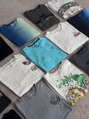 Hollister Brand, Men’s Tee Shirts, Sz Small Clothing, Short Sleeve Bundle