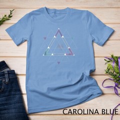 Geometric Space Graphic T-Shirt EDM Electronic Dance Tee Unisex T-shirt