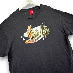 FULL SEND T-Shirt Men’s Black 2XL Graphic Pin-Up Steve Will Do It Casino Tee