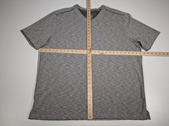 Tommy Bahama Islandzone Shirt Men 3XL Short Sleeve V Neck Gray Active UPF 30