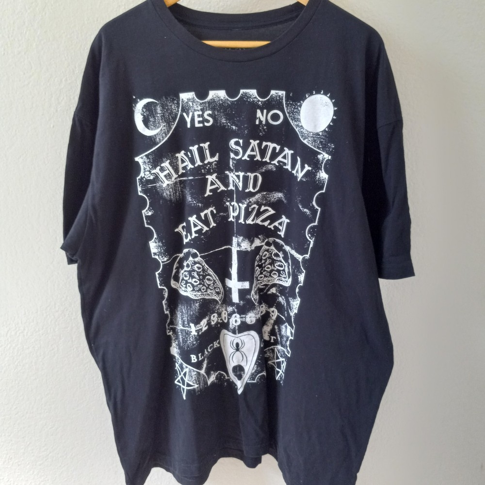 PREOWNED BLACK CRAFT VI OUIJA BOARD T SHIRT BLACK MENS 3XL