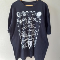 PREOWNED BLACK CRAFT VI OUIJA BOARD T SHIRT BLACK MENS 3XL