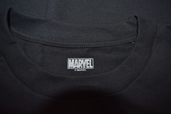 Marvel Mens Marvel Camo Box Logo Black Shirt NWT 2XL-6XL