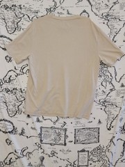 Concepts by Claiborne Men’s Beige V-Neck T-Shirt Size L Short Sleeve Modal Blend
