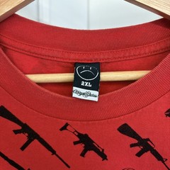 Vintage Rogue Status Red Gun Show T-Shirt Rob Dyrdek Men’s 2XL RARE