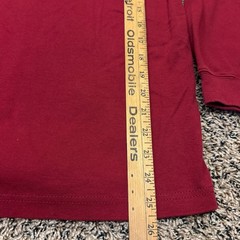Field Gear Burgundy Red Turtleneck Men’s Large 100% Cotton Long Sleeve