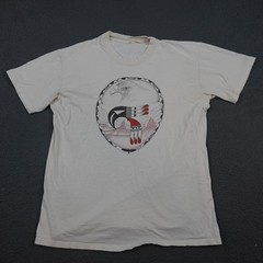 Vintage Eagle Thunderbird Shirt Mens XL White Morning Star Graphics 80s