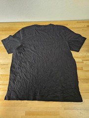L / LARGE – BLACK – Kirkland Signature Men’s 100% Pima Cotton T-Shirt Tee