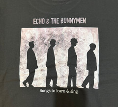 ECHO & THE BUNNYMEN SONGS TO LEARN & SING T SHIRT BRAND NEW SIZES M,L,XL,XXL