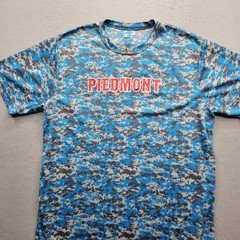 Augusta Sportswear Men’s XL Blue Piedmont Printed T-Shirt