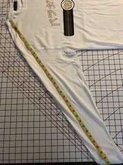 New Look Men Oversized Fit Long Sleeve Symbol Banner Tee medium