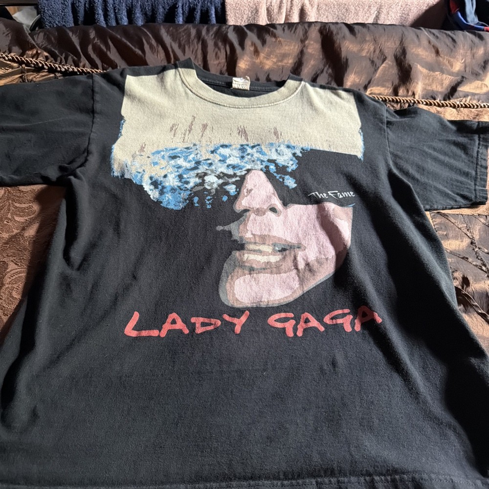 2009 Lady Gaga Monster Ball Tour T Shirt Dance In The Dark Large