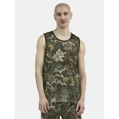 No Boundaries Men’s Mesh Tank Top-Camo Spiced Latte
