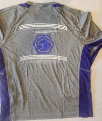Gray / Purple Colorblock Tee Long Sleeves Matco Tools PDMT562L