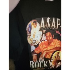 Asap Rocky A$AP at Long Last Long Live Love HipHop Rap T-shirt Large CR50