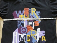 LRG Lifted Research Group Graphic Black T Shirt We Are The Kids Of America L