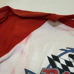 VTG 80s Ronnie Sox Drag Racing T Shirt 3/4 Sleeves Sz M Cal Cru Distressed