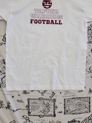 SUNA Platinum Tafuna Warriors Football T-Shirt Junior Varsity Roster 2023 L