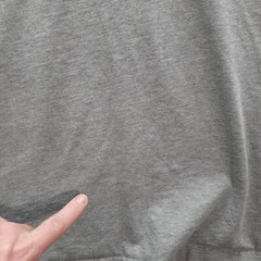 Duluth Trading Co Shirt Adult Large Gray Longtail T Workwear Grunge Outdoors