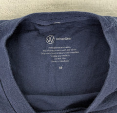 Volkswagen Drivegear T Shirt Graphic Tee Blue Short Sleeve Men Medium