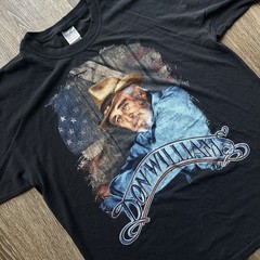 VNTG Don Williams Gentle Giant Country Music Concert TSHIRT XL