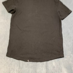 American Eagle Outfitters T Shirt Mens Medium Black “AE77” Graphics Round Neck