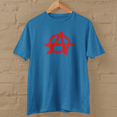 ANARCHY T-SHIRT (politics punk music 70s 80s crusty band metal Political)