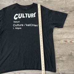 Migos Culture Definition T Shirt Mens XL Black Official Merch Rap Hip Hop Album
