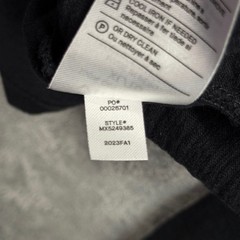 Vince XL Black Henley Long Sleeve Tee Minimalist Quiet Luxury Modern Classic