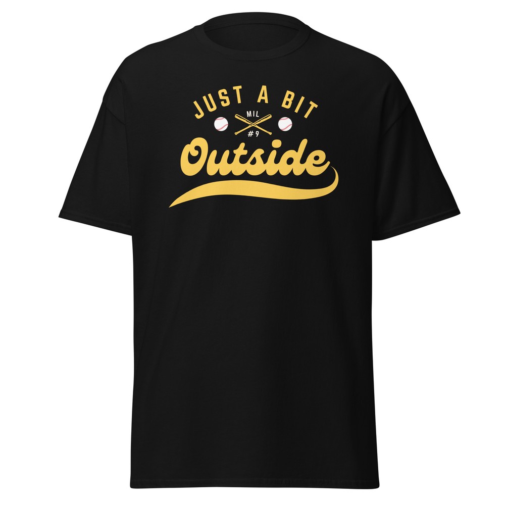 NEW Bob Uecker Tribute Shirt RIP Uecker Brewers Shirt Just A Bit Outside T Shirt