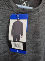 NWT Gerry Mens Gray Crewneck Long Sleeve Sweatshirt Pullover Large