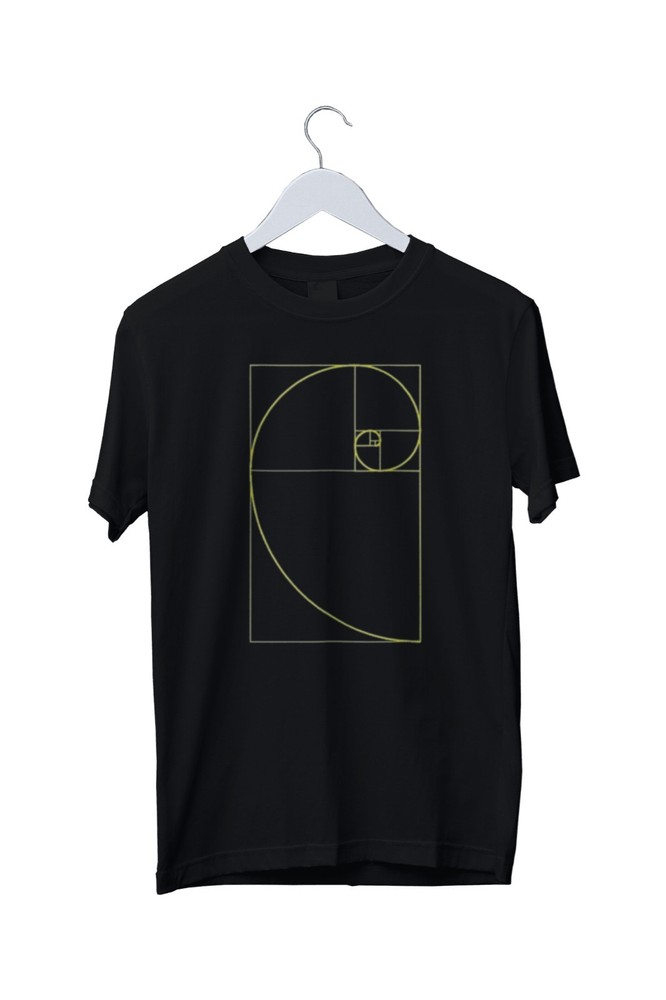 Golden Ratio Fibonacci Spiral DaVinci Tool God Geek T-Shirt S M L XL 2 3 4 XL