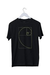 Golden Ratio Fibonacci Spiral DaVinci Tool God Geek T-Shirt S M L XL 2 3 4 XL