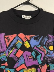 VTG Aerodynamics Dance Single Stitch Tee Drawstring Shirt Black One Size Graphic