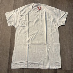 Jockey Shirt Mens Large White Power Knit Blank Tee T-Shirt Crewneck USA