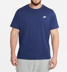 NWT Mens NIKE Big & Tall Crew Neck Sportswear Training T-Shirt Navy Blue