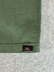 Faherty Shirt Mens Medium Green Long Sleeve Graphic Outdoor Boho Surf Beach