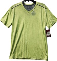 Company Eighty One Mens Lemon Ice V-Neck T-Shirt Large Super Soft Cotton Blend