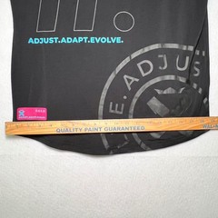 d.RT Adjust Adapt Evolve Men CyberPunk Y2K Street Black Long Sleeve Tee Size 4