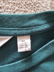 Seasalt Men’s Midwatch Top T-Shirt Tee Size Medium Green Organic Cotton Summer