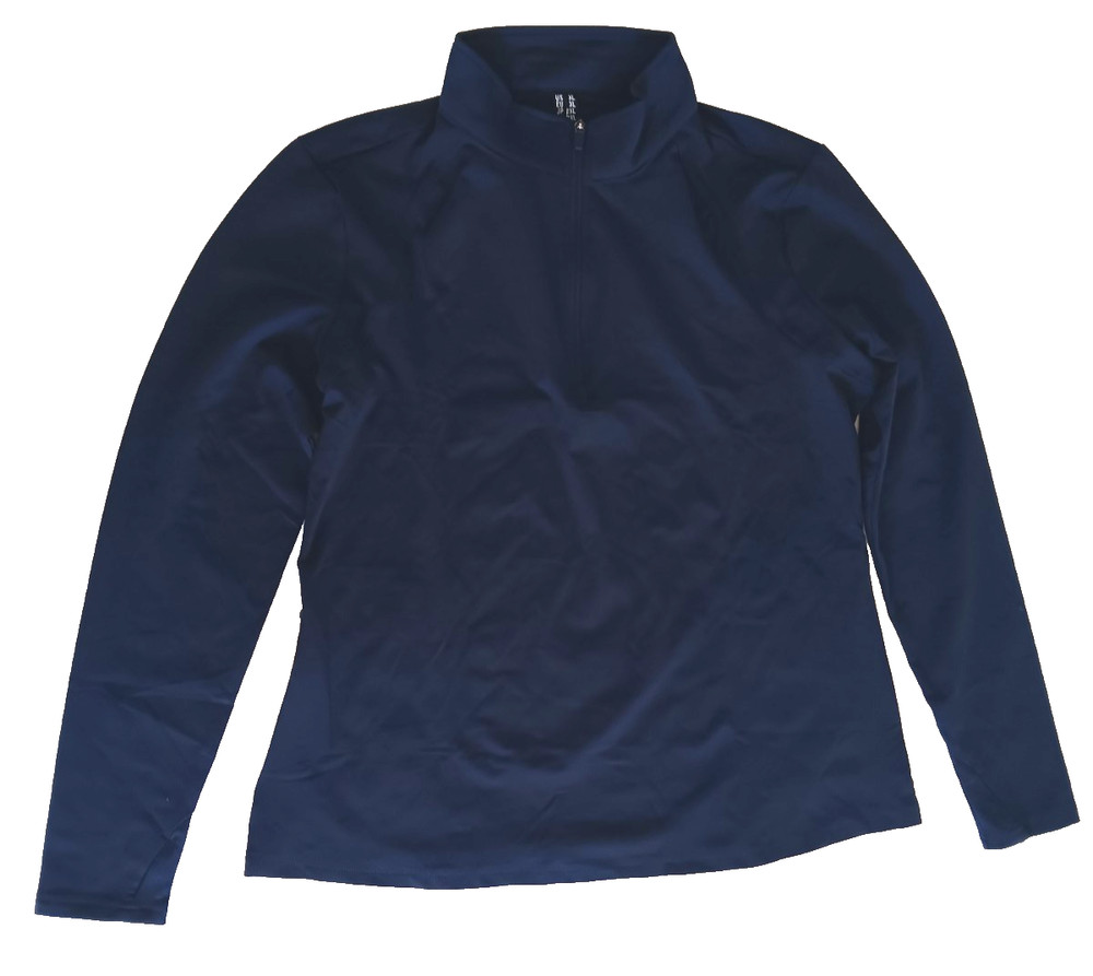 MagcoMsen Men’s Navy Blue 1/4 Zip Lightweight Sport Gym Fleece Pullover XL