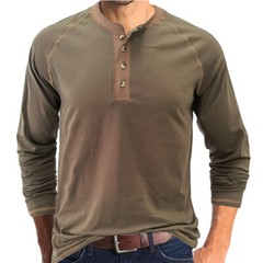 Zonbailon men’s t-shirt men’s casual breathable loose base shirt long sleeve