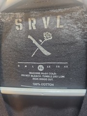 SRVL SURVIVAL MEN’S XL TEE “BETTER DAYS ” BLACK W/RED GRAPHIC VERY SOFT TEE 🔥