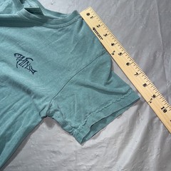 PHINS Apparel Youth Medium Comfort Colors Chalky Mint Green Fishing Fish