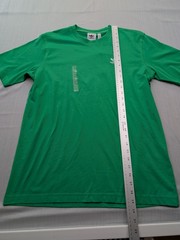 New Men’s Adidas Trefoil Essentials Tee Shirt Size Medium Mens Energy Green