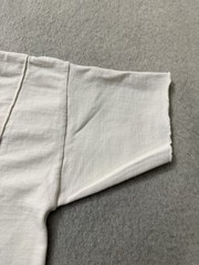 Vintage 30s 40s Paneled White Blank Tee Jersey All 100% Cotton 20.5×30 Very Rare
