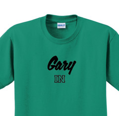 Gary, Indiana State T-Shirt Short Sleeve Graphic Tee Unisex apparel