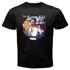 Karate Kid Retro Movie Men’s Black T-Shirt Size S-3XL