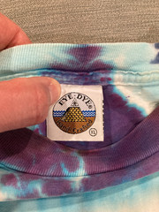 TIE DYE WIZARD – 90s Vintage T-Shirt, XL – legit gorgeous shirt